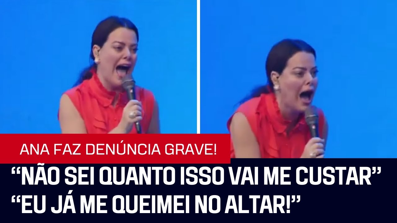 Ana Paula Valadão chora e faz apelo urgente durante palavra profética à igreja