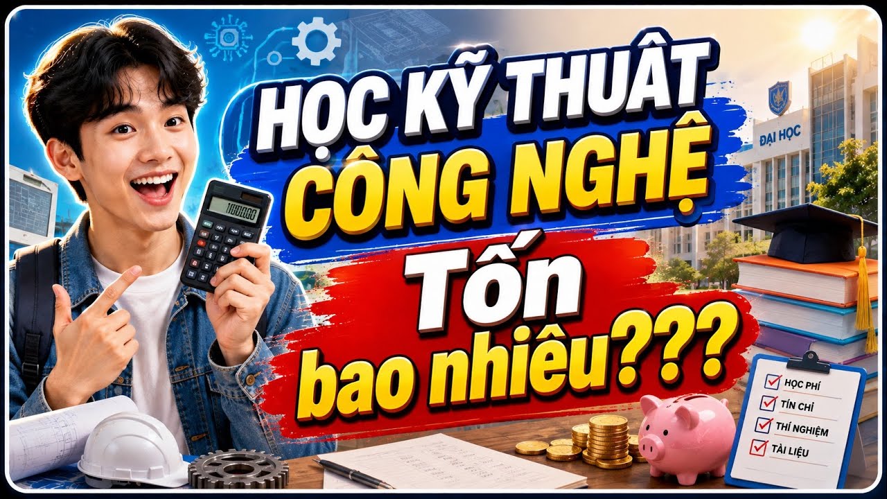 Học Phí Đại Học Kỹ Thuật 2026 Hết Bao Nhiêu Tiền?
