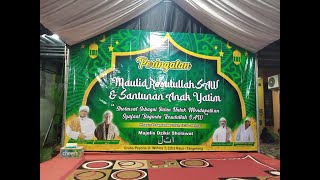 Download lagu 🔴LIVE  MAULID NABI MUHAMMAD SAW DAN SANTUNAN ANAK YATIM PERUM GRAHA PESONA CITRA RAYA mp3 Download lagu 🔴LIVE  MAULID NABI MUHAMMAD SAW DAN SANTUNAN ANAK YATIM PERUM GRAHA PESONA CITRA RAYA mp3