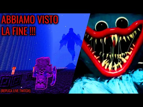 ABBIAMO VISTO LA FINE !!! - NUOVO UNIVERSO / Huggy Wuggy (Replica Live Twitch)