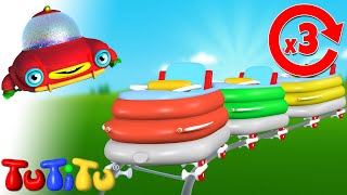 עוד פעם 😀 רכבת הרים - למדו כיצד לבנות צעצועים עם TuTiTu