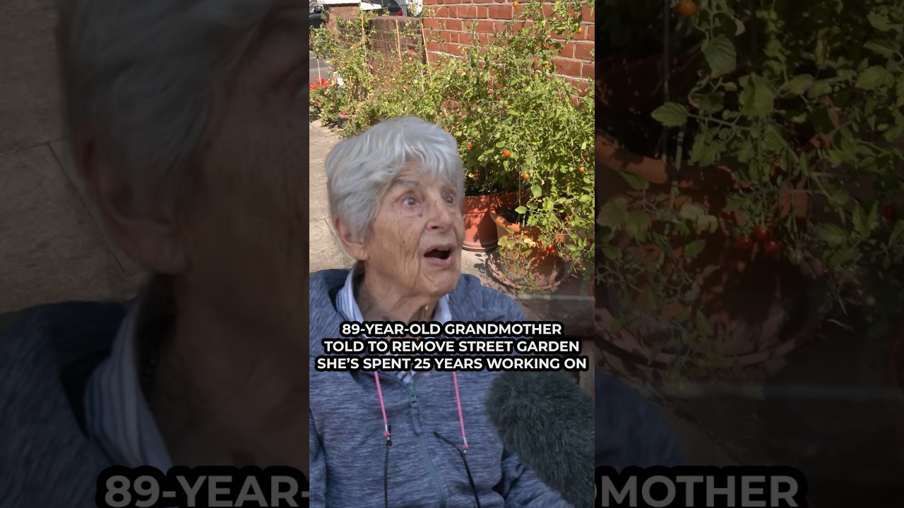 Video: Westminster council orders 89-year-old to remove 25-year street garden after complaints