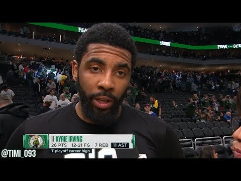 Kyrie Irving R2G1 Highlights vs Milwaukee Bucks (26 pts, 11 ast, 7 reb)