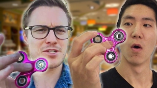 We Tried Fidget Spinners For The First Time