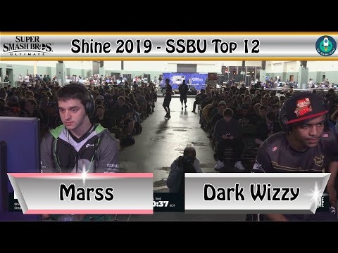 Super Smash Bros. Ultimate｜Shine 2019 - TOP 12｜Marss (ZSS) vs Dark Wizzy (Mario)