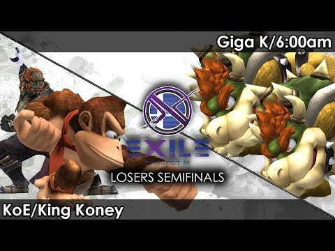Project M: KoE/King Koney V Giga K/6:00am - Exile 100 Tournament SSBPM
