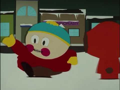 Cartman Under Alien Control but with the South Park 64 song