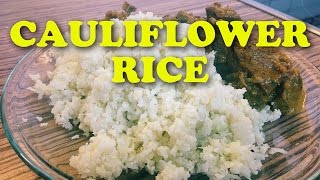 Cauliflower Rice Without Food Processor | How To Make Cauliflower Rice Recipe