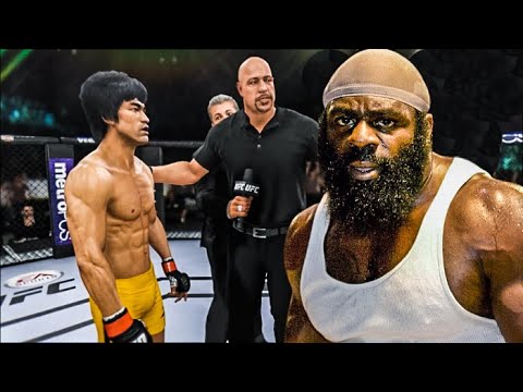 BRUCE LEE VS KIMBO SLICE | UFC 4 BRUTAL FIGHT | UFC 4 | UFC 4 2022 | EA SPORTS UFC 4