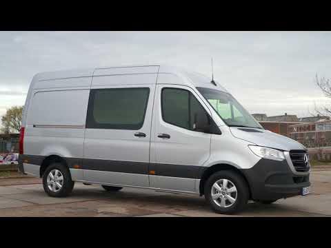 Thumbnail for Mercedes-Benz Sprinter 319 CDI Panel Van - Iridium silver metallic Exterior Design by Mercedes pro