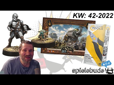 Warpgeflüster KW 42-2022: Goldzange-Review, Mando, Verspätungen und Neuheiten u.v.m. | Spielebude