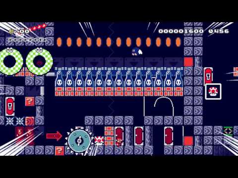 Super Mario Maker: 1 Screen Puzzle: Hidden Helpers (Billy)