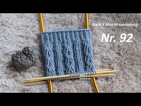 Sock pattern no. 92 - knitting in the round / knitting sock pattern