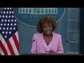 White House briefing with Karine Jean-Pierre - Video