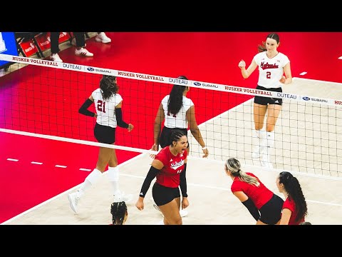 Nebraska Women's Volleyball Red-White Scrimmage Full Game | NCAA Women's Volleyball 2025