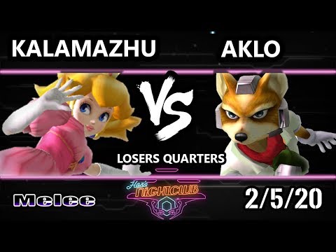 Hax’s Nightclub S1E6 - Kalamazhu (Peach) Vs. Aklo (Fox) SSBM Losers Quarters