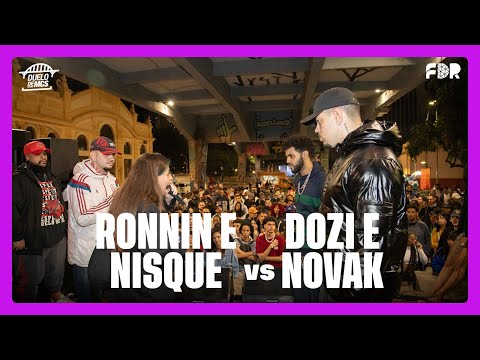 RONNIN E NISQUE VS DOZI E NOVAK (SEGUNDA FASE) - DUELO DE MCS - 14/06/2024