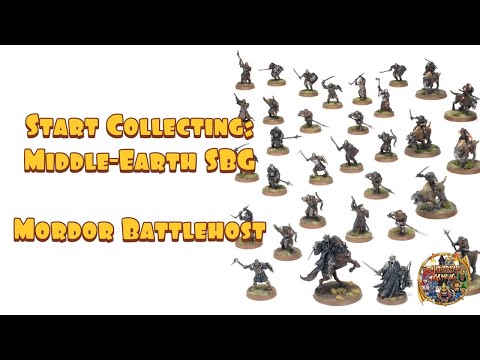 Start Collecting Middle-Earth Strategy Battle Game: Mordor Battlehost