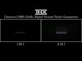 THX Cimarron 1988 Dolby Digital Version Trailer Comparison