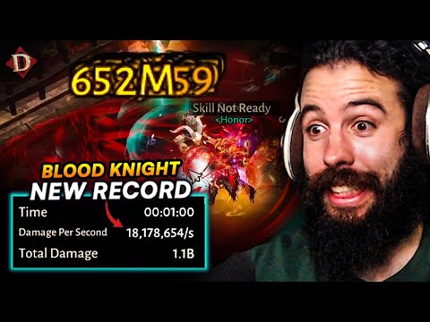 This MAX DPS Blood Knight Build Destroys EVERYTHING!!! (Challenge Dungeons, Raids & More)