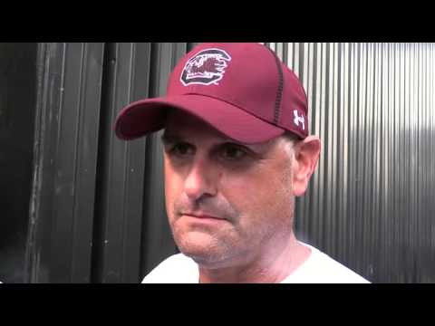 Jon Hoke after Sept. 8 Gamecocks practice