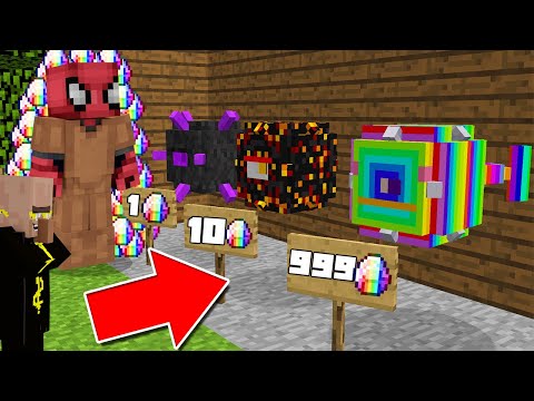 FAKİR GARDİYAN SATICISI OLDU! (1 GARDİYAN 9999 ELMAS!) - Minecraft