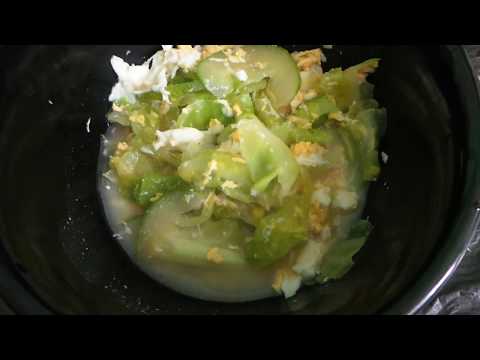 Recipe Book For Life Vegetable Egg Soup Sup Sayur Telur