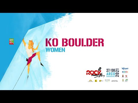Rock Master 2021 - KO BOULDER WOMEN CONTEST