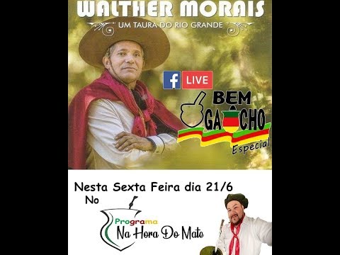 Walther Morais no estúdio da Rádio Bem Gaúcho!