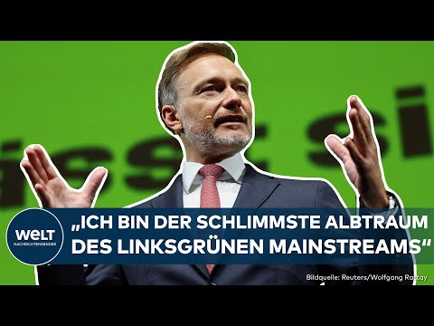 Video Thumbnail: CHRISTIAN LINDNER: "Ich bin der schlimmste Albtraum"! FDP-Chef stimmt Partei auf Aufholjagd ein
