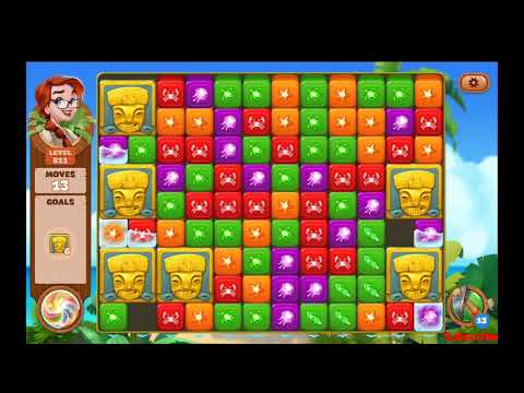 Lost Island Blast Adventure Level 811 NO BOOSTERS - A S GAMING