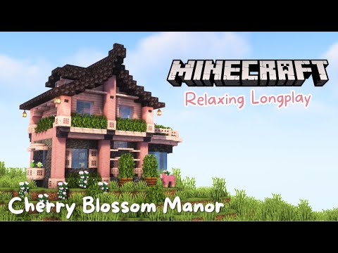 EPIC Minecraft Longplay - Amazing Cherry Blossom House!