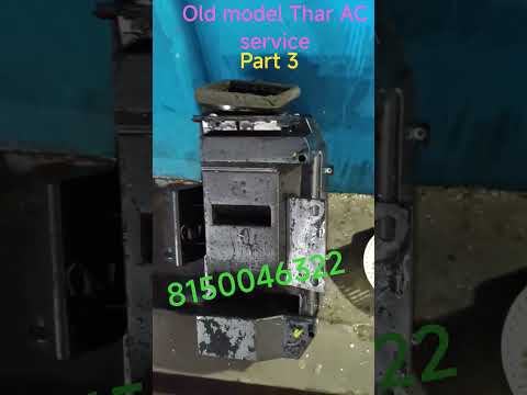 old model tar AC service #all #mechanic #automobile #electrcal