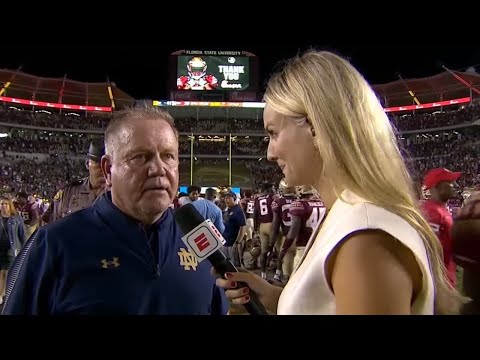 This College Football Coach's Reaction To His Team's Performance Left A Sideline Reporter Speechless