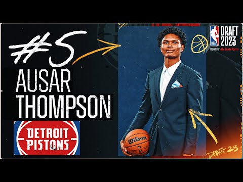Ausar Thompson Goes #5 Overall In The 2023 #NBADraft