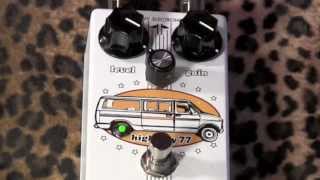Video thumbnail for Heavy Electronics HIGHWAY 77 Overdrive pedal demo with RnR Relics Thunders Model guitar by gearmanndude
