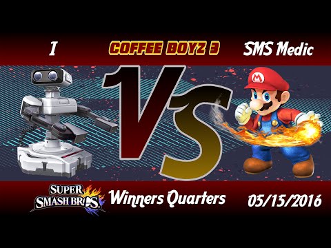 CB3 Singles - SMS| Medic (Mario) Vs. I (R.O.B.) SSB4 Winners Quarters