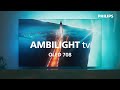 Philips AMBILIGHT Tv OLED Serie 718 4K UHD Google TV Immagini Audio E Stile Sorprendenti