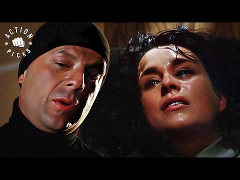 Bruce Willis Fight Scene Against Russian Agent | The Jackal