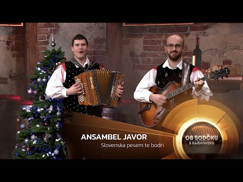 Ansambel Javor - Slovenska pesem te bodri (Ob sodčku s harmoniko - 22.12.2023)