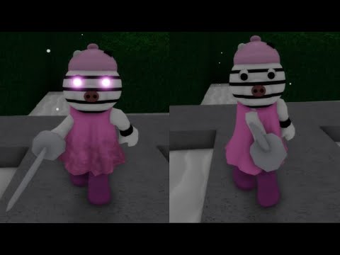 Zee Infected vs Non Infected Jumpscare - Roblox Piggy RP