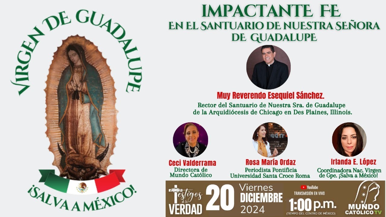 Impactante fe en el Santuario de Nuestra Señora de Guadalupe