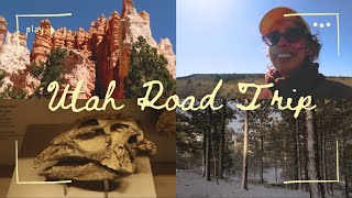 Travel Vlog | Road Trip through Utah and Colorado, Sketching, Bryce Canyon, Dinosaurs Fossils!