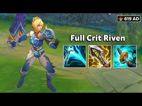 One Auto Attack Riven Tech is terrifying...