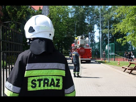 Ćwiczenia strażaków OSP w ZSPiP w Czerninie