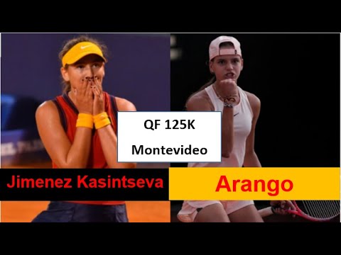 Victoria Jimenez Kasintseva (AND) - Emiliana Arango (COL) QF Montevideo Women Challenger 2021