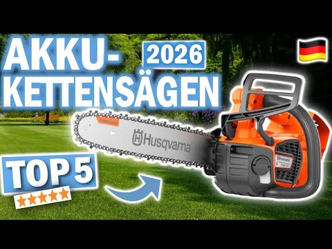 Top 5 Akku-Kettensägen 2026 - Welche ist WIRKLICH die beste?