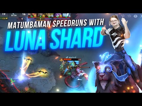 Matumbaman Luna SPEEDRUNS WITH THIS ITEM | Dota 2