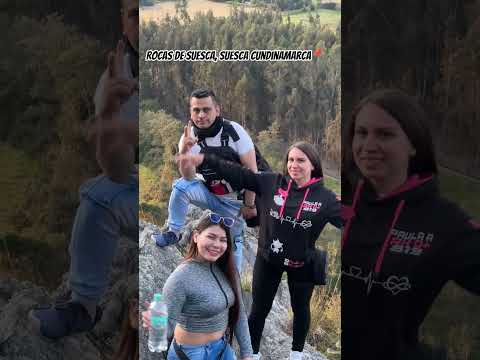 Rocas de suesca un lugar majestuoso #amigos #humor #viaje #turismo #naturaleza 🇨🇴