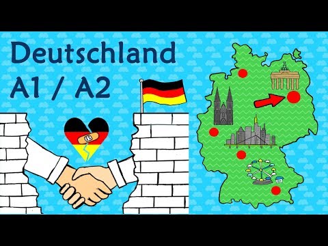 Deutsch A1 / A2:  Deutschland - Geographie & Kultur / Learn German: Geography & Culture in Germany